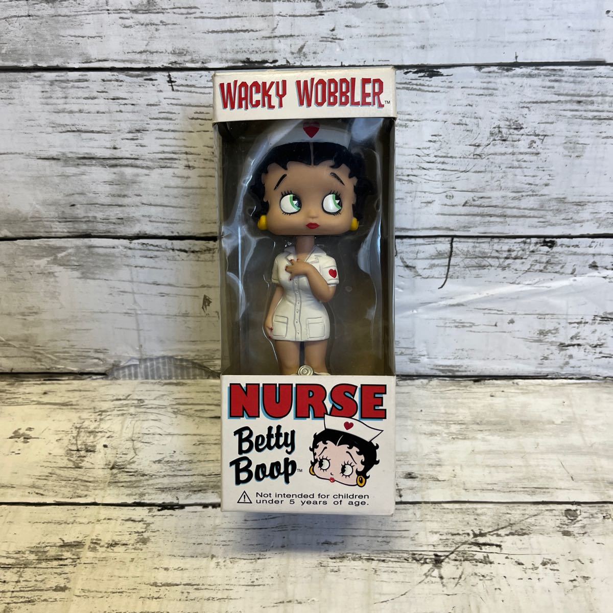 m529 ベティちゃん フィギュア ナース ファンコ ベティブープ グッズ bettyboop 首振り人形 ボビングヘッド アメリカン雑貨 アメリカ雑貨