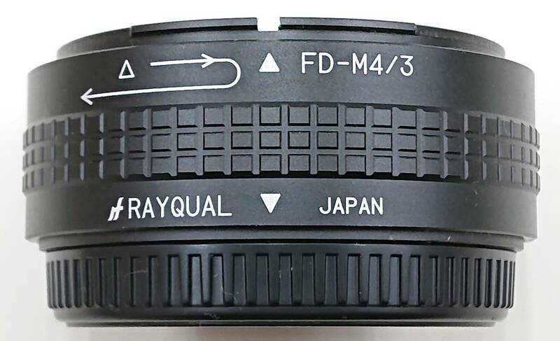 RAYQUAL レイクォール マウントアダプター FD-M4/3　純国産