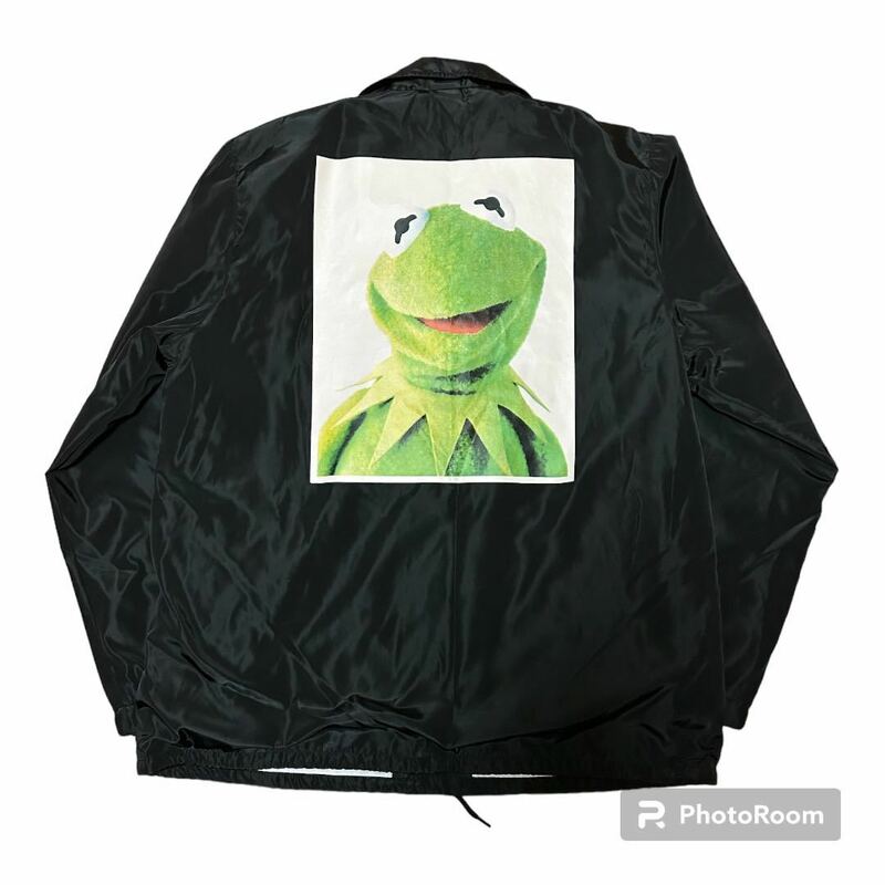 美品 DISNEY THE MUPPETS KERMIT コーチジャケット M