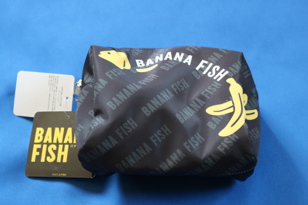 バナナフィッシュ　黒　ポーチ　BANANA　FISH　新品 未使用　