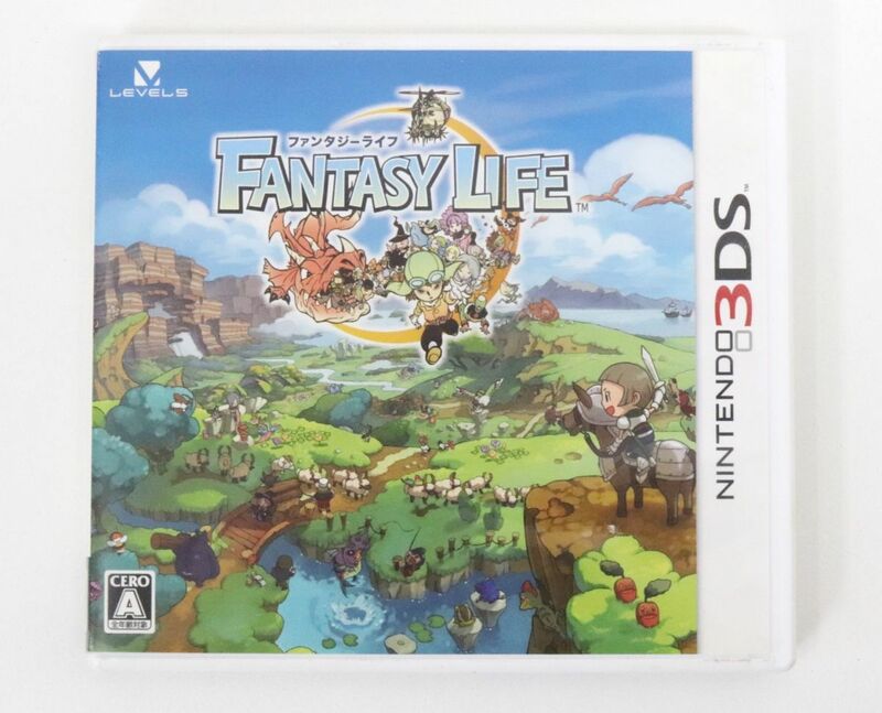 【3DSソフト】FANTASY LIFE ファンタジーライフ NINTENDO3DS RPG ◎5380-10①