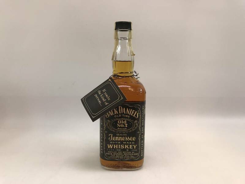 ☆古酒未開栓　JACK DANIEL'S Old NO.7 ジャック ダニエル ウイスキー 旧ボトル　♯192004-252