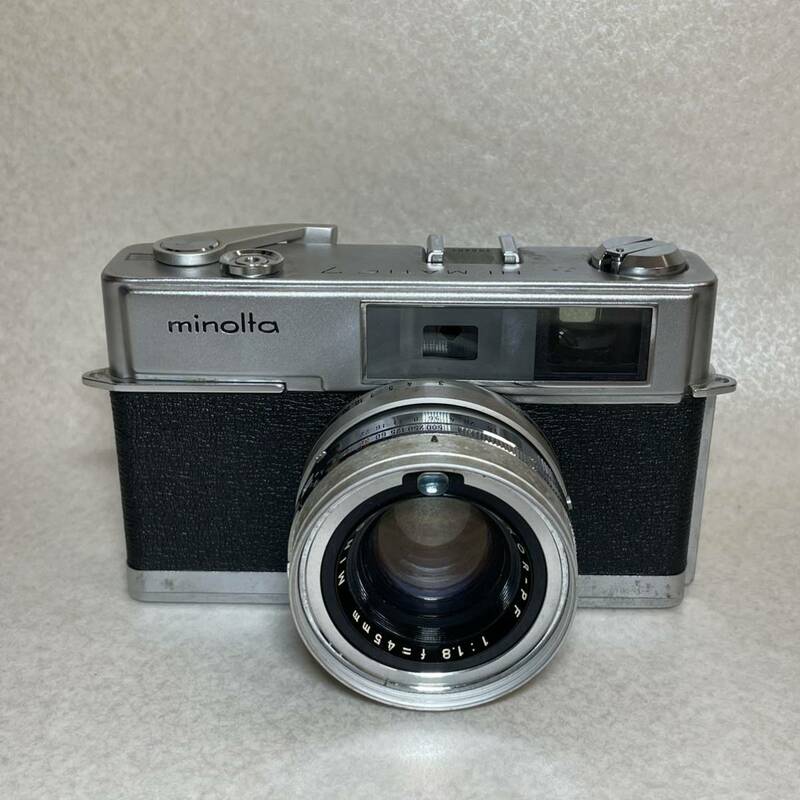 W2-2）minolta HI - MATIC 7 ミノルタ レンジファインダー フィルムカメラ （85）