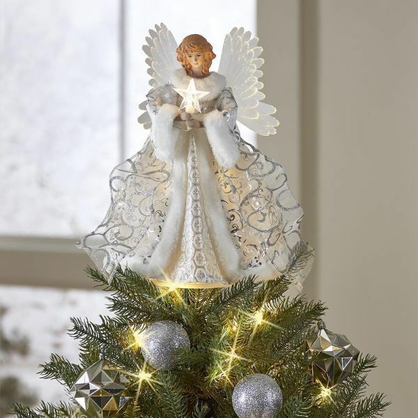 クリスマスツリー トップスター 置物 ゴールド天使　ツリートップ飾り　R568