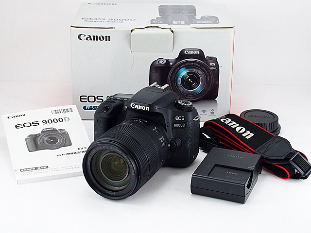 富士屋 ◆ キャノン Canon EOS 9000D EF-S18-135 IS USM デジタル一眼レフカメラ レンズキット