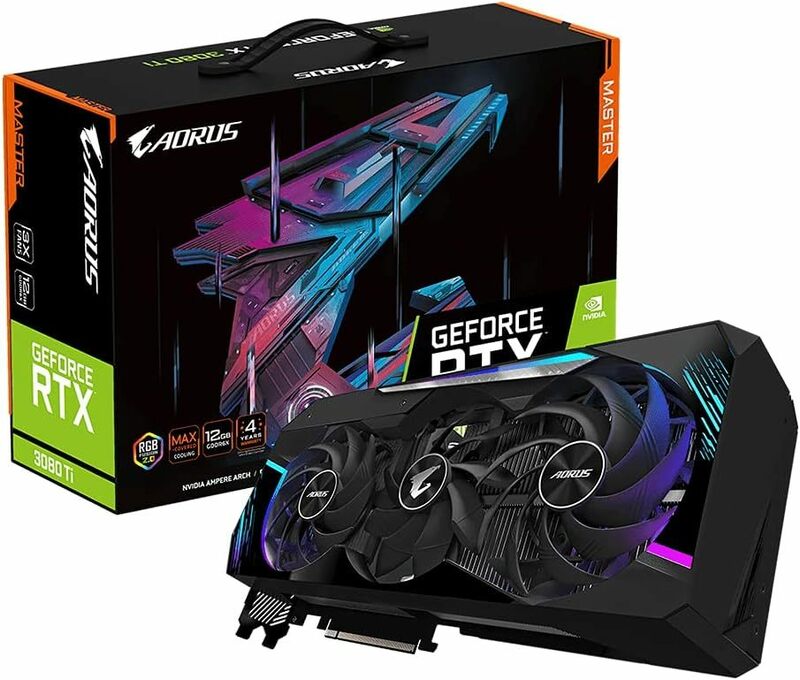 GIGABYTE NVIDIA GeForce RTX3080Ti 搭載 グラフィックボード GDDR6X 12GB GV-N308TAORUS M-12GD…超美品