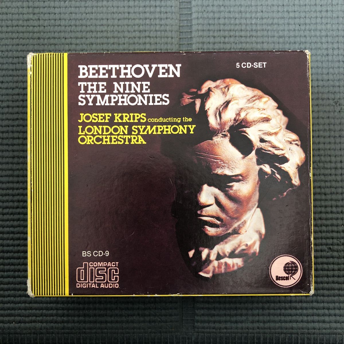 BEETHOVEN / THE NINE SYMPHONIES JOSEF KRIPS conducting the LONDON SYMPHONY ORCHESTRA ベートーヴェン 輸入 5枚セットCD i231108