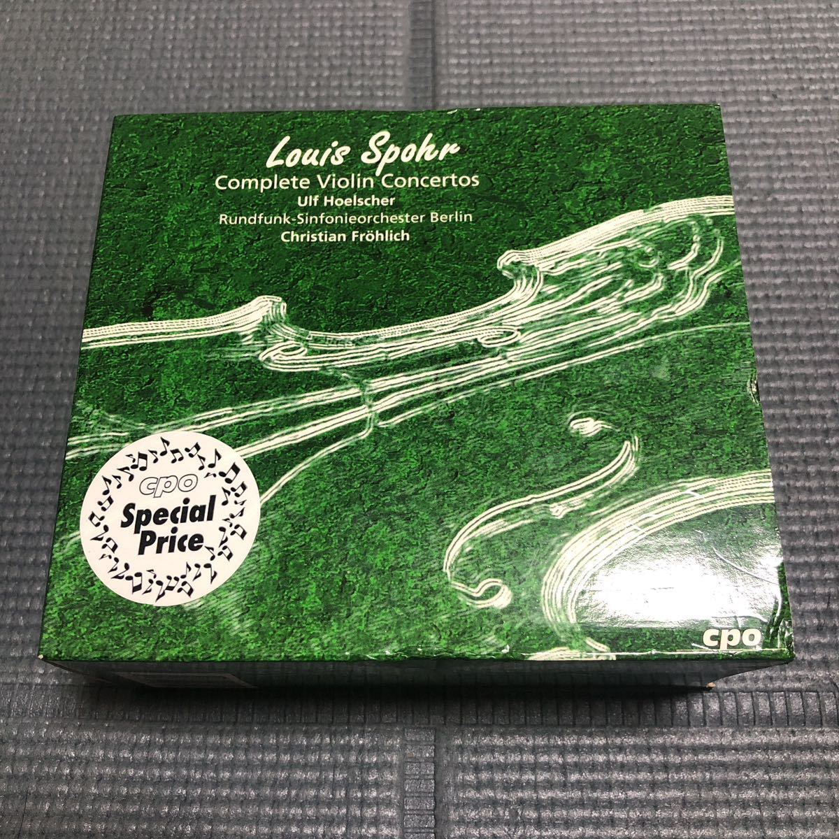 Louis Spohr / Complete Violin Concertos Ulf Hoelscher Rundfunk-Sinfonieorchester Berlin シュポア ヴァイオリン交響曲 i231108