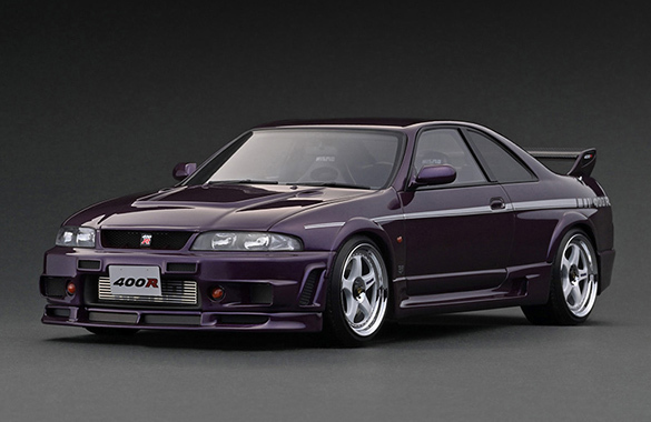 イグニッションモデル IG2255 1/18 ニスモ R33 GT-R 400R ミッドナイトパープル