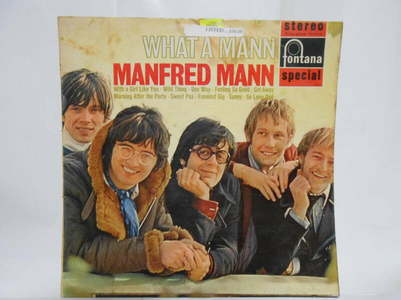 【UK LP】MANFRED MANN WHAT A MANN