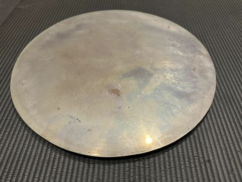 アンティーク 骨董　青銅鏡　伝世の作　風水寶鏡　直径:395mm