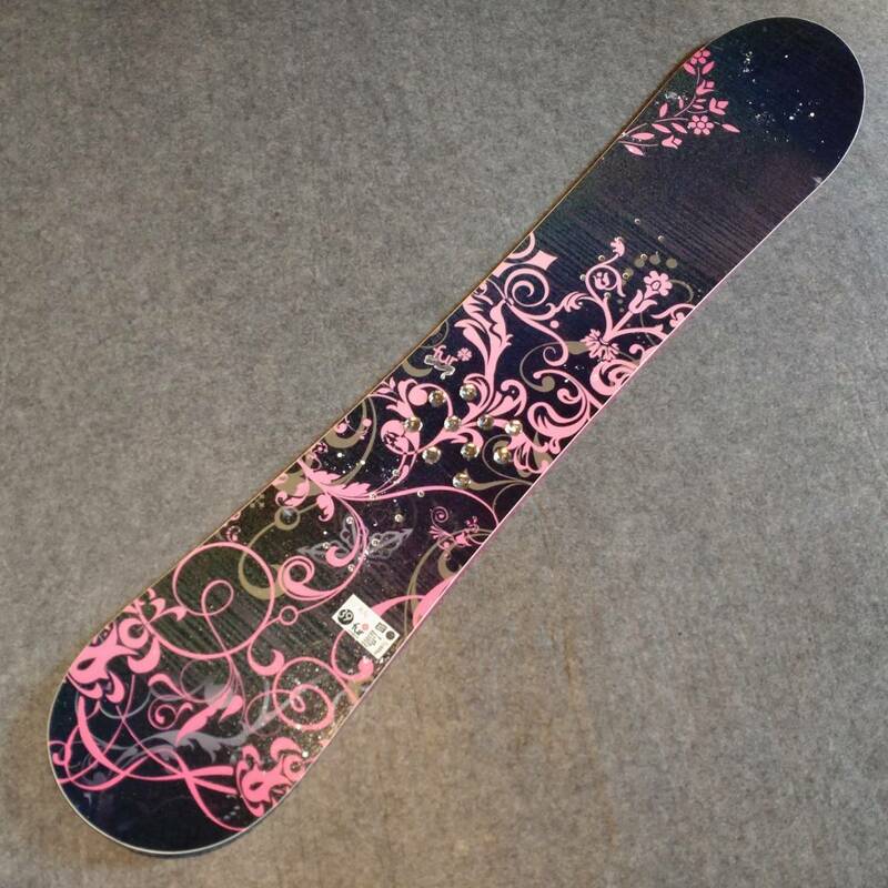 スノーボード 板 フラット 139cm FLORAL スノボ フラットボード USED 【2123】