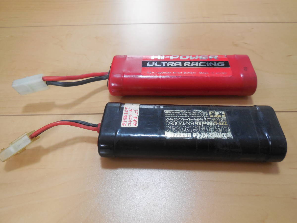 50 TAMIYA タミヤ 6N-1200SC 7.2V バッテリー 1200 HI-POWER 1200 Ni-CD