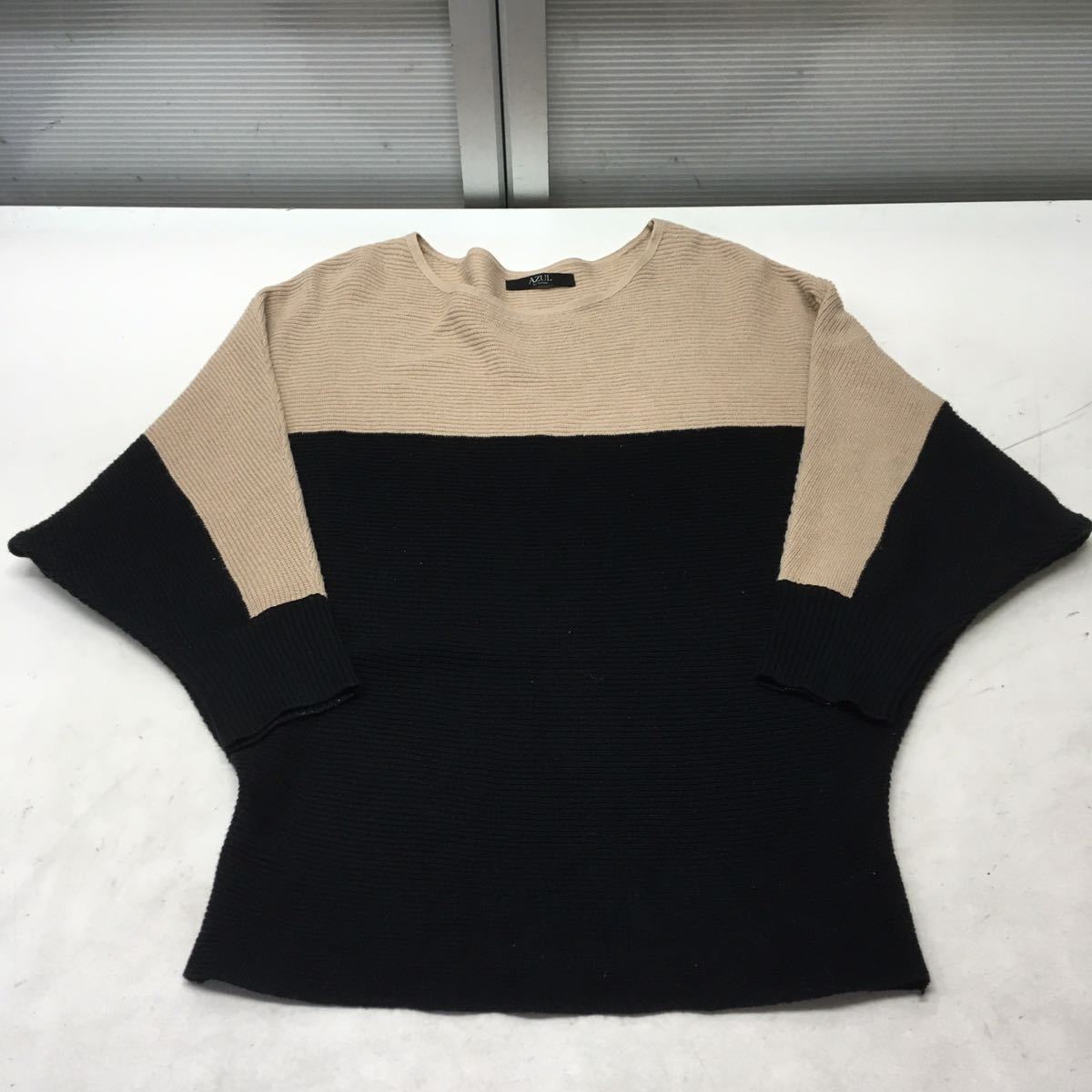 送料無料★AZUL by moussy アズールバイマウジー★モモンガニット　ニットセーター　トップス★レディースSサイズ#51116sjj26