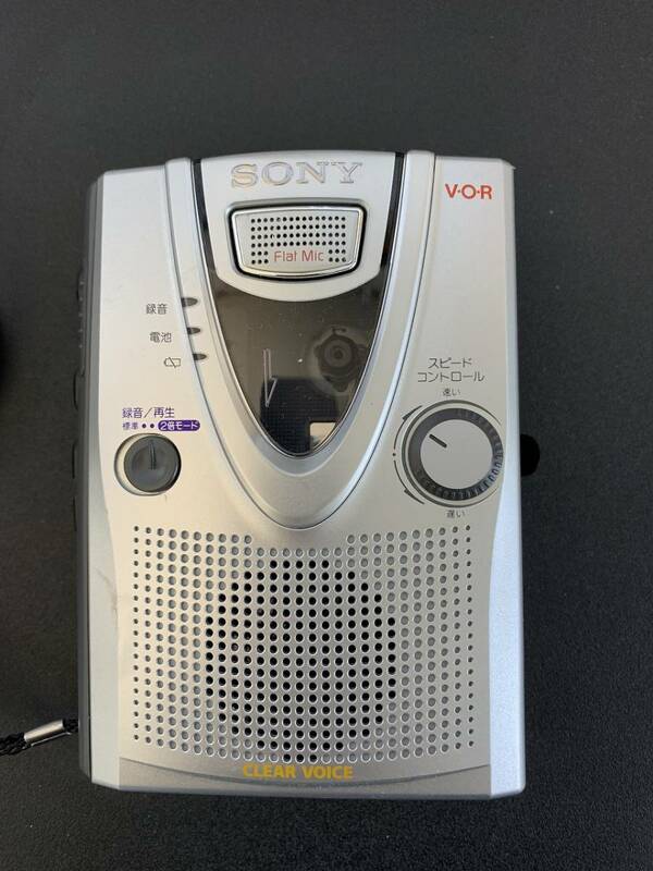 SONY　ソニー　TCM-400　カセットテープレコーダー　カセットプレーヤー　カセットテープ　①