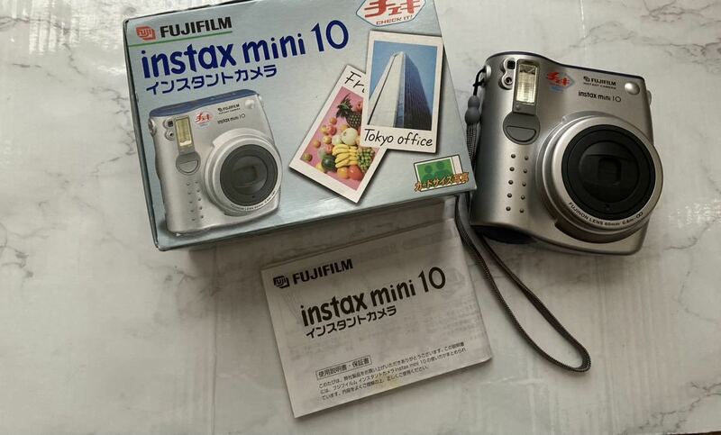 富士フィルム　チェキ本体　intax mini 10 インスタントカメラ