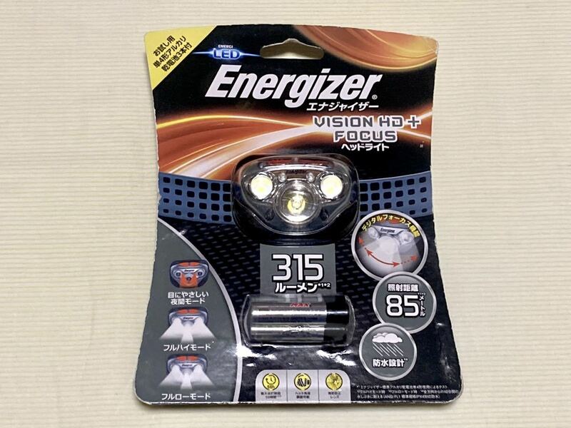 ★エナジャイザー Energizer ヘッドライト ヴィジョン HDL315BK 未使用品！