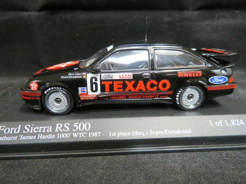 1/43　フォード　シェラ　RS500　バサースト　1000Km　1987　1st place　＃6