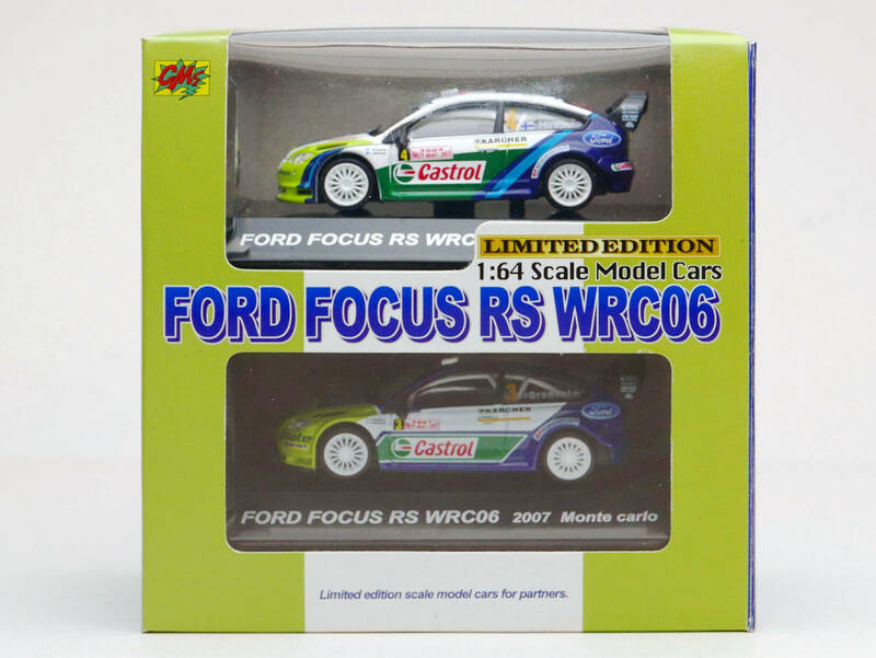 1/64 CM's フォード フォーカスWRC'06 2台セット ラリーカーコレクションフォードフォーカスWRC06 Bセット