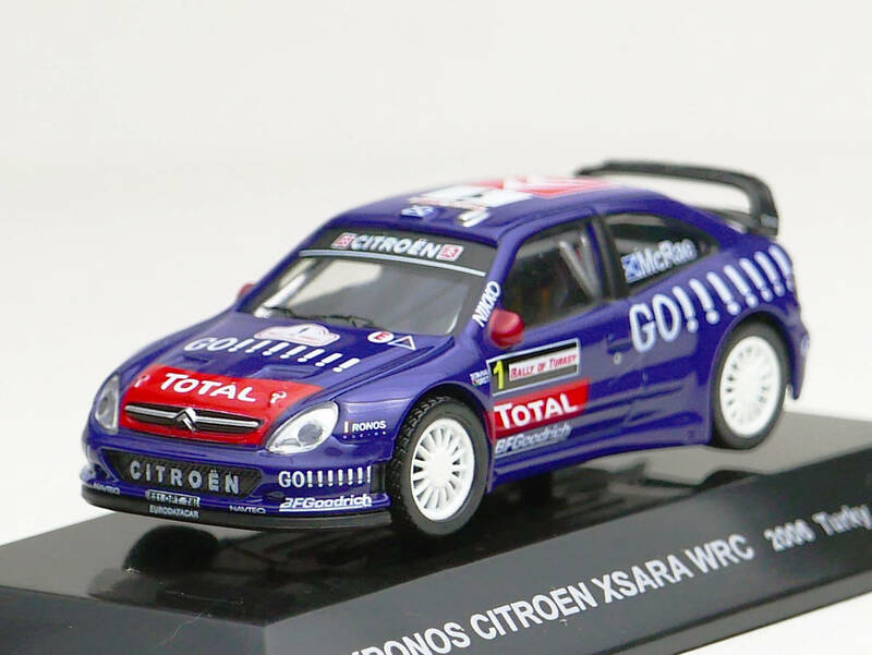 1/64 CM'S シトロエン クサラWRC #1 Kronos Turkey 2006 ラリーカーコレクションExtra コリンマクレー2