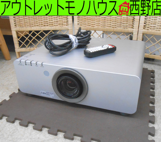 パナソニック/Panasonic 業務用 1チップDLP方式プロジェクター PT-DW640S 2014年製 ランプ使用1241/1241時間 リモコン付き 札幌 西野店