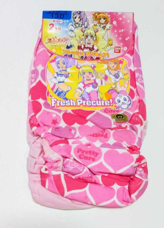 ☆新品☆フレッシュプリキュア☆2枚組ショーツ☆130☆①