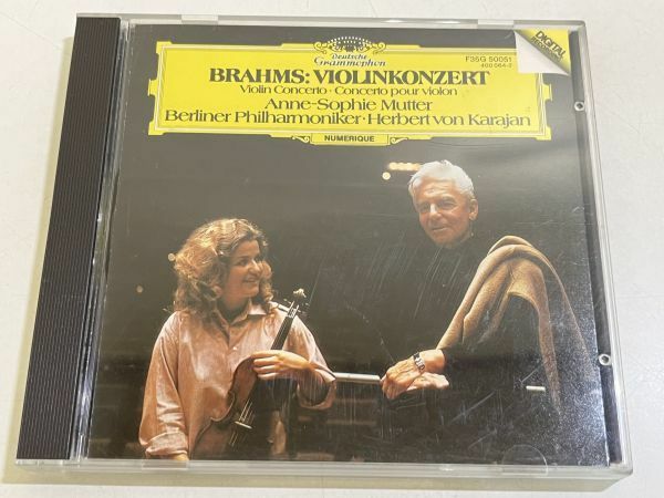 357-326/CD/ムター、カラヤン、ベルリンフィル/ブラームス ヴァイオリン協奏曲ニ長調