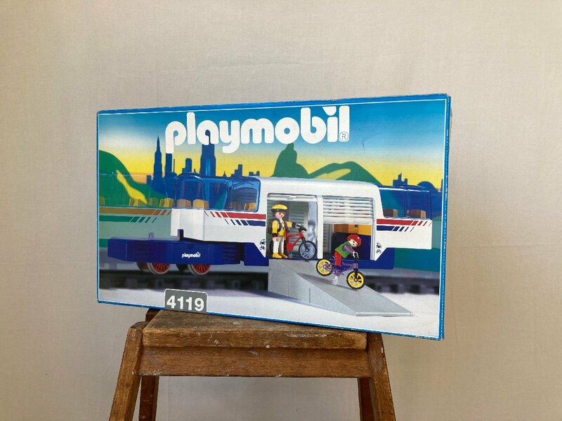 playmobil プレイモービル ドイツ製 トレイン 電車 列車 鉄道 4119 1999