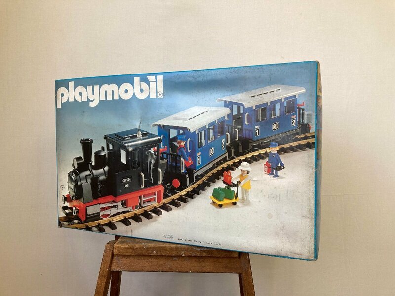 playmobil プレイモービル ドイツ製 トレイン 電車 列車 鉄道 SL Art.-Nr.4000 1980 ジャンク