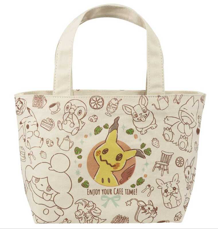 【匿名発送】 一番くじ ポケモン Mimikkyu’s Cafe Time 　D賞 トートバッグ ミミッキュ カフェ タイム