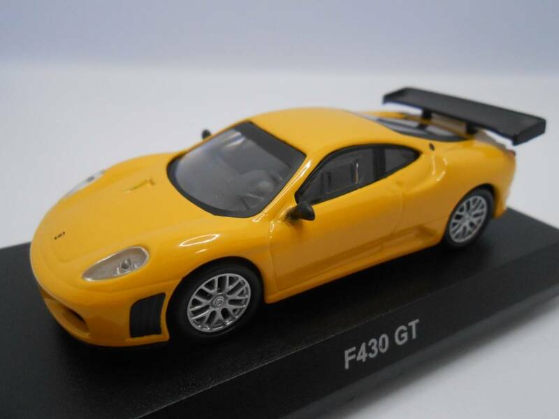 1/64　京商　フェラーリ　Ferrari　F430 GT　イエロー　ミニカー　コレクション　 
