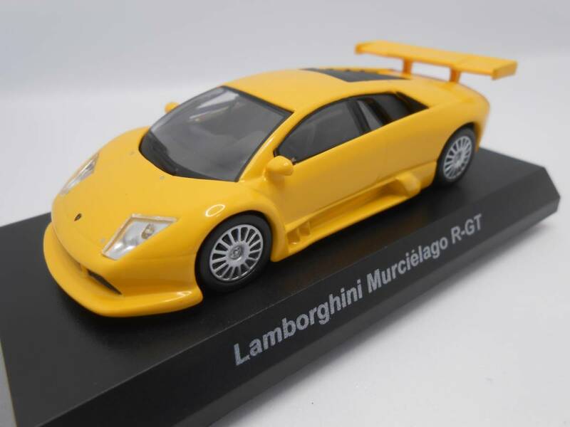 1/64　京商　ランボルギーニ　Lamborghini　Murcielago R-GT　イエロー　コレクション　ミニカー　 