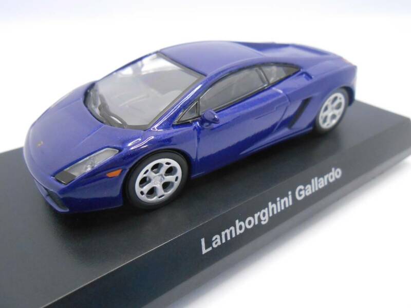 1/64　京商　ランボルギーニ　Lamborghini　Gallardo　ブルー　コレクション　ミニカー　 