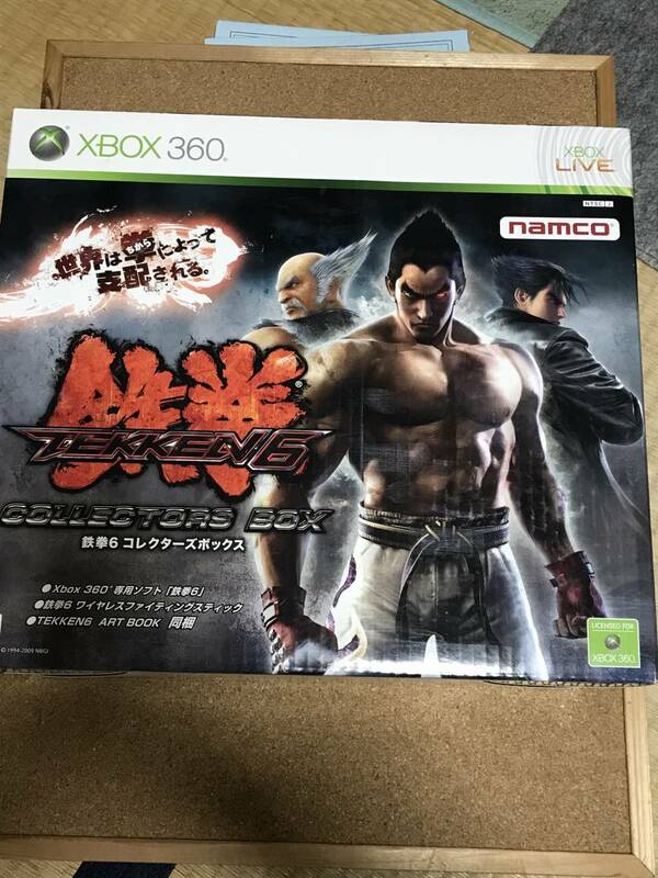 X-BOX360 鉄拳6 コレクターズボックス　未開封品　namco