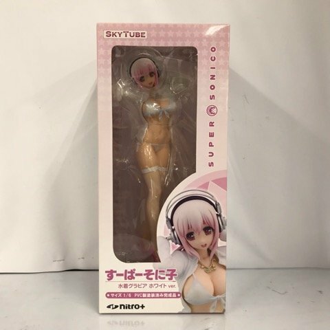 スカイチューブ SUPER SONICO すーぱーそに子 水着グラビア ホワイト ver. 1/6スケール 53H00816448