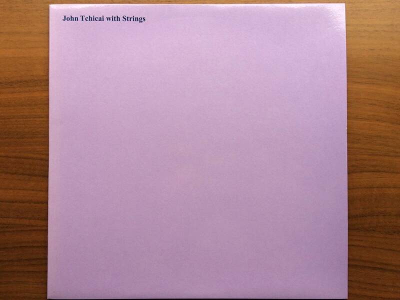 美品 UKオリジナル John Tchicai WITH STRINGS LP with Ashley Wales, John Coxon, Mark Sanders / Avant-garde Jazz