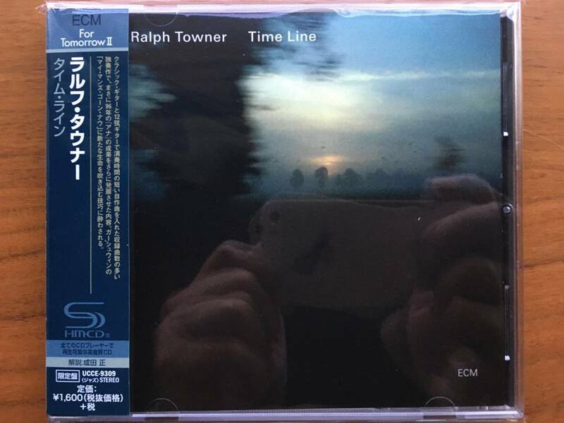 廃盤 美品 国内盤 Ralph Towner TIME LINE SHM-CD 帯付 限定盤 Guitar Solo / ECM, Contemporary Jazz