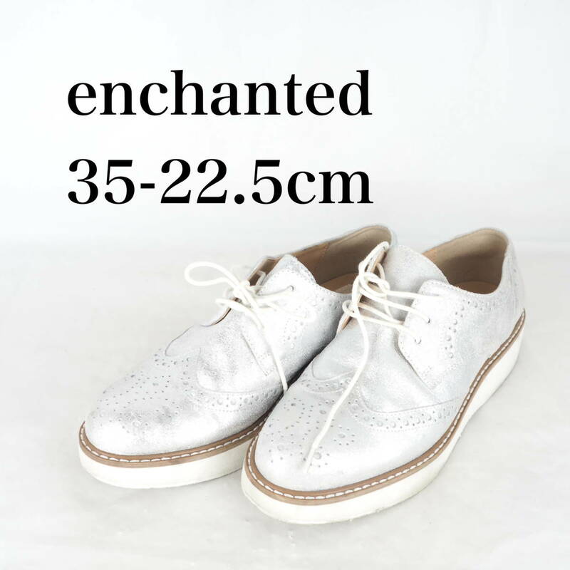 MK3144*enchanted*エンチャンテッド*レディースシューズ*35-22.5cm*シルバー