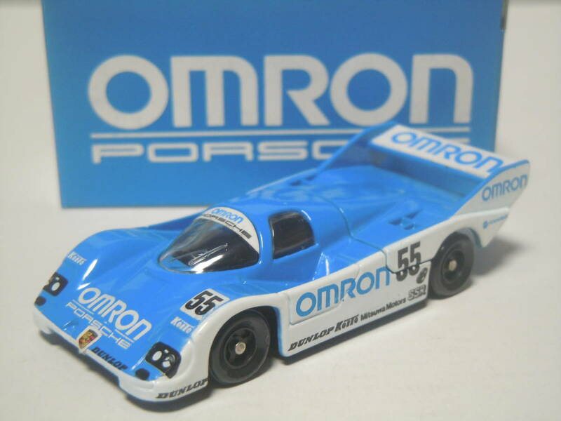 ☆トミカ ガリバー特注 F36-3 ポルシェ956/962C：PORSCHE956/962C(1989 JSPC No.55 オムロン:omRon)絶版希少・入手困難品！