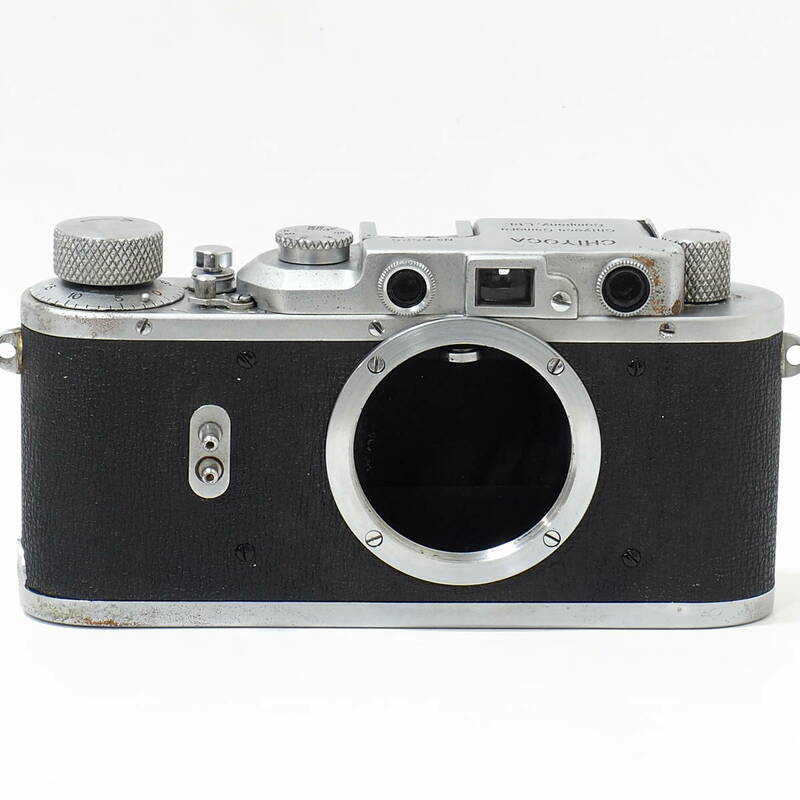 CHIYOCA IIF Leica Copy L39 Screw Mount Made in Japan by Chiyoca Camera Company 千代田商会 ライゼ光学 1954年頃 B:No.5525 前期型