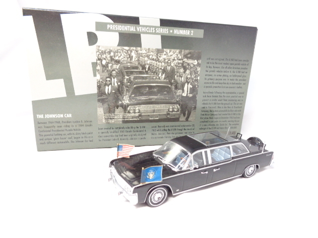 MINICHAMPS PRESIDENTIAL VEHICLES SERIES 2 THE JOHNSON CAR ミニチァンプス ジョンソン カー （箱付） 送料別