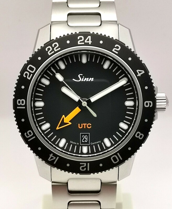 美品 ジン 105.ST.SA.UTC SINN 箱説全 2021年購入 国内正規品 未使用に近い 自動巻き 時計
