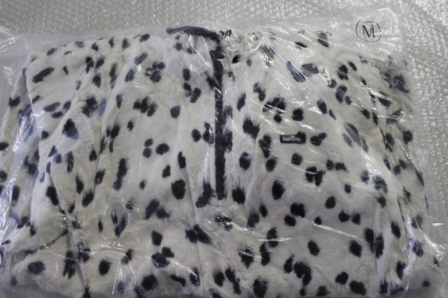 14SS Supreme Fur Pullover Dalmatian M Medium