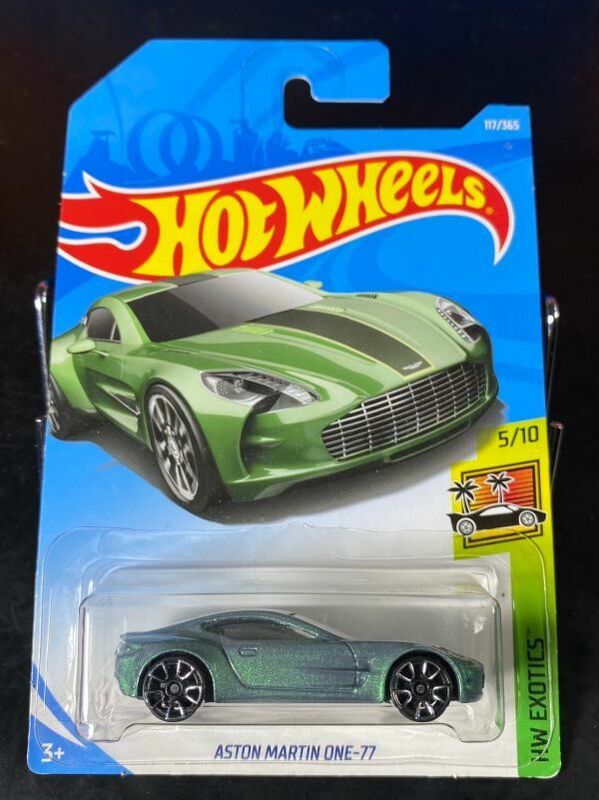 ホットウィール HOTWHEELS ASTON MARTIN ONE-77 アストンマーティン ONE 77 緑