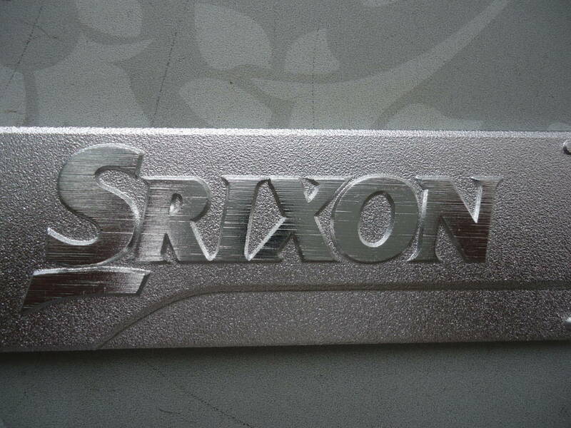 ◆ 文字彫刻 無料 ◆　スリクソン　純正　金属プレート　新品未使用　　送料￥94－