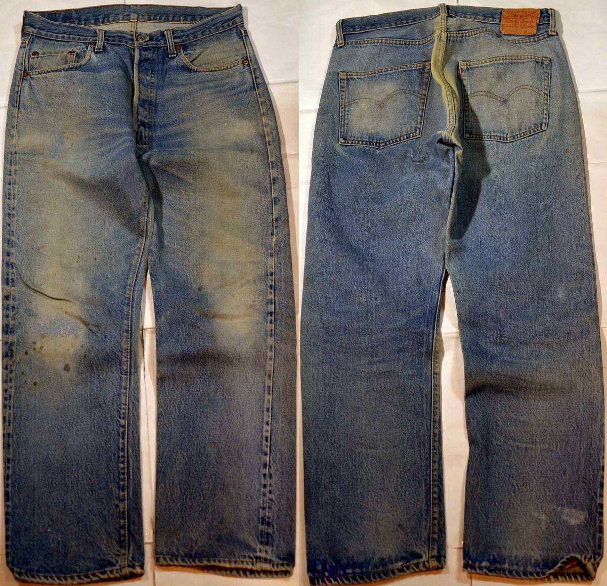 h320/LEVIS501 66後期 ヴィンテージ ゆったりサイズ 風合い良いです