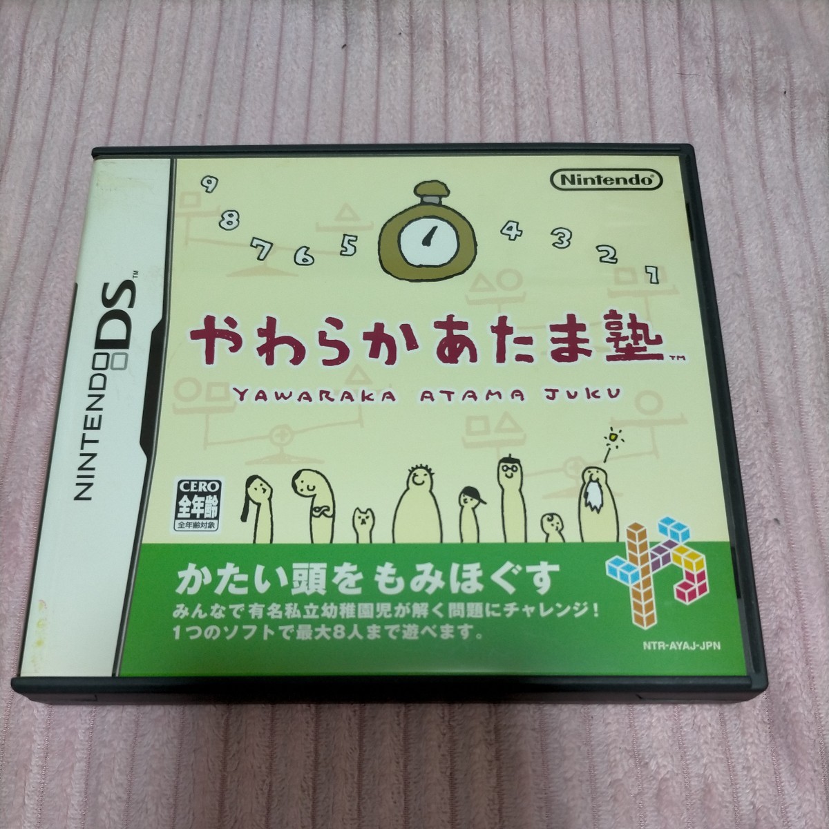 ★【DS】 やわらかあたま塾 ニンテンドーDSソフト　動作確認済