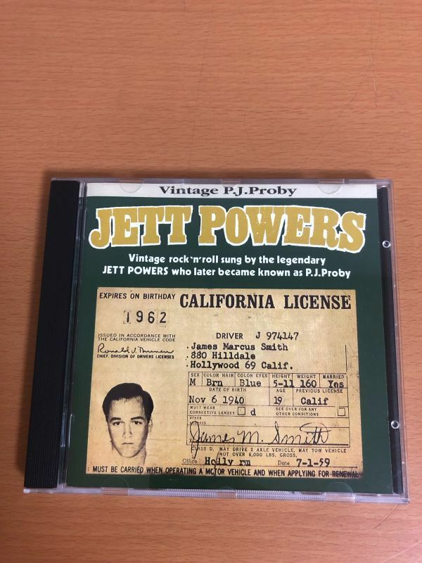 【送料160円】Jett Powers California License ジェット・パワーズ SEECD390