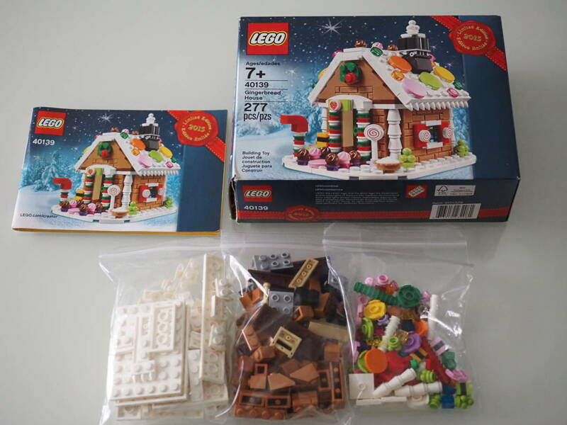 【LEGO 40139 レゴ ジンジャーブレッドハウス お菓子の家 Gingerbread House】