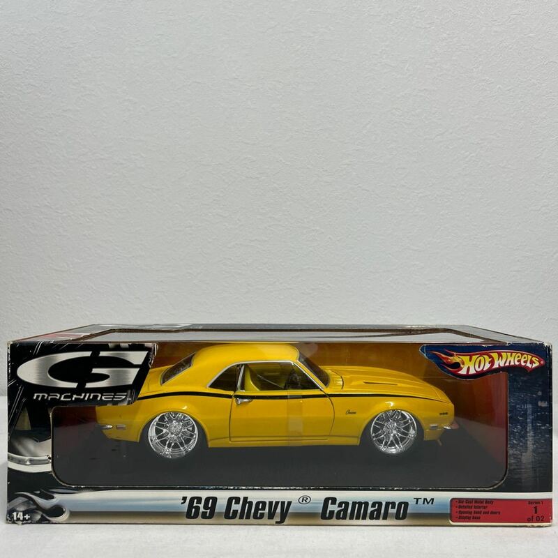 Hotwheels 1/18 Chevy Camaro '69 ホットウィール シェビー カマロ 1969年 396 アメ車 カスタム HW ミニカー モデルカー シボレー